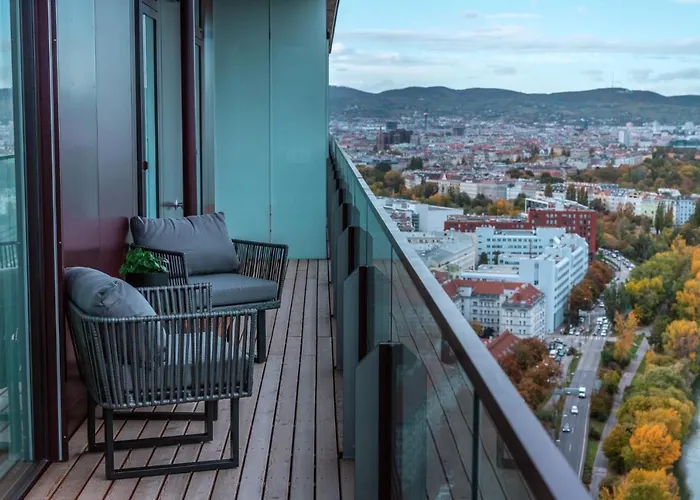 Appartement Great With View And Heated Rooftop Pool