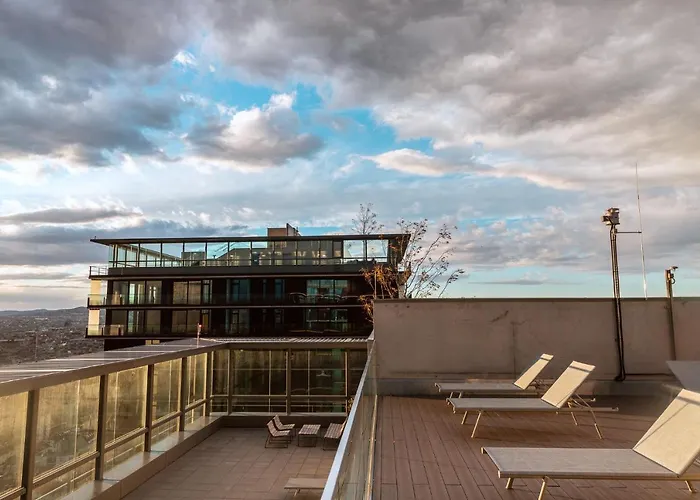 Great With View And Heated Rooftop Pool Appartement