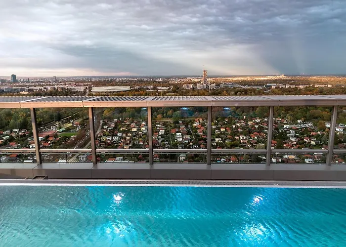 Appartement Great With View And Heated Rooftop Pool